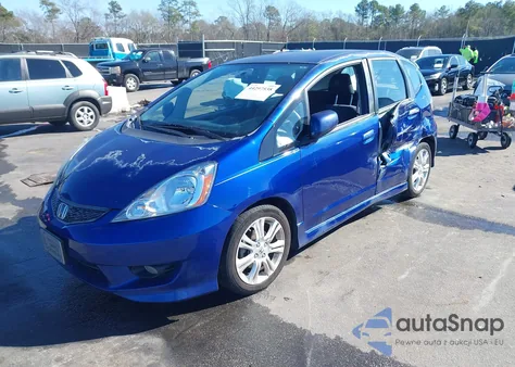 2010 Honda Fit Sport z USA, uszkodzony, nr VIN JHMGE8H47AC015695